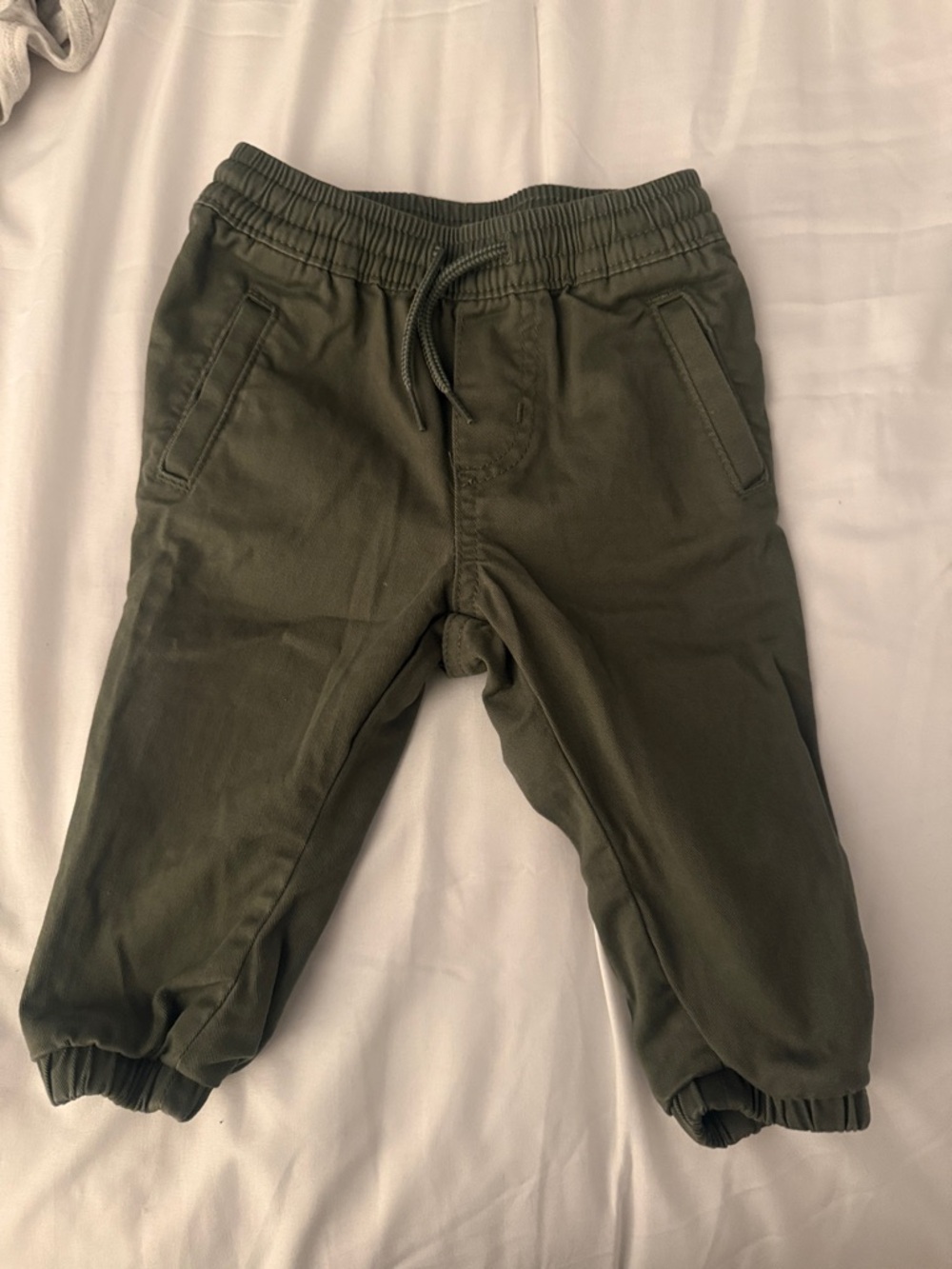 Old Navy Olive Green Kids Jogger Pants